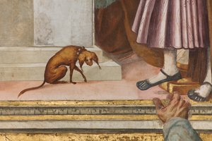 Keskilaivo, viides pohjoisväli, temppelin esittely, Gian Francesco Bembo