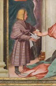 Keskilaivo, viides pohjoisväli, temppelin esittely, Gian Francesco Bembo