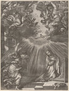 Ilmoitus tekijältä Gian Jacopo Caraglio after Titian