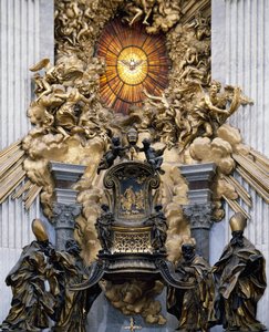 Pyhän Pietarin puheenjohtaja tekijältä Gian Lorenzo Bernini