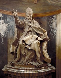 Paavi Urbanus VIII, kirjoittanut Gian Lorenzo Bernini (1598-1680) ja avustajat, marmori tekijältä Gian Lorenzo Bernini