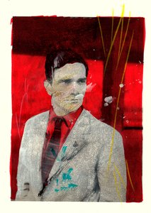 Portrait of Pierpaolo Pasolini, 2014 (sekatekniikka)