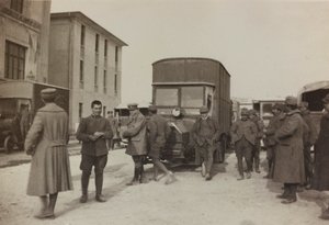 Albumi "Pictures of War II": italialaiset sotilaat Gradisca Sagradossa, Goriziassa, Italiassa (m/v kuva)