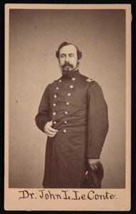 Tohtori John Lawrence LeConten muotokuva 1825-1883, 1862-1864. tekijältä Gihon and Rixon