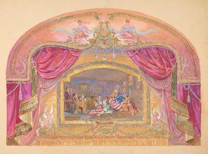 Teatterimaalaus, 19351942.