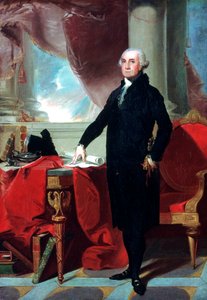 George Washington 1732-99, 1796 tekijältä Gilbert Stuart