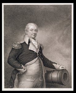 Kenraalimajuri Henry Knox (1750-1806), kaiverrus John Francis Eugene Prud