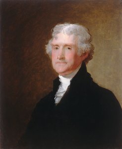 Thomas Jefferson tekijältä Gilbert Stuart
