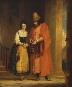 Shylock ja Jessica Venetsian kauppiaalta, II, ii