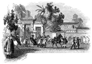Varakuninkaan esiintyminen yleisön seurassa, 1847