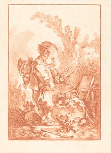 Marauder (Varas) tekijältä Gilles Demarteau, the Elder after François Boucher