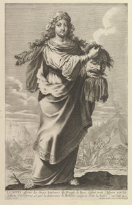 Judith, 1647. Tekijät: Gilles Rousselet, Abraham Bosse.