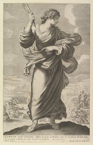 Clélie, 1647. Tekijät: Gilles Rousselet, Abraham Bosse.