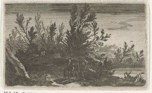 Paisatge de nit Sis paisatges (títol de la sèrie) acaben tekijältä Gillis van Scheyndel (I)
