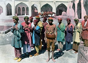 Dervishit ja marttyyrit, Teheran, c1890 tekijältä Gillot