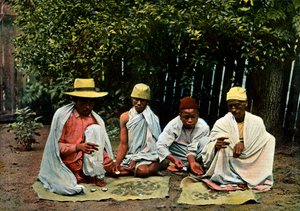 Hova-rahanvaihtajat, Madagaskar, 1800-luvun loppu. tekijältä Gillot