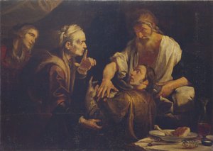 Isaac Blessing Jacob, 1640-luku.