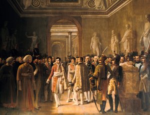 Napoleon vastaanottaa Louvressa armeijan edustajat..., 8. joulukuuta 1804, 1808