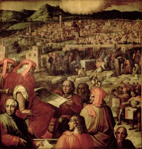 Firenzen laajennus Salone dei Cinquecenton katosta