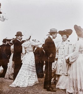 Elegantit ihmiset gallupiin juoksivat, Cascine Park, Firenze