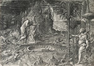 Elämän allegoria Rafaelin unelma, 1561