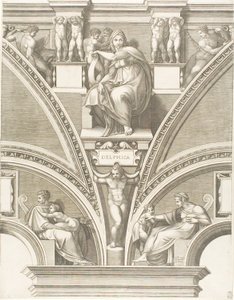 Delphic Sibyl tekijältä Giorgio Ghisi