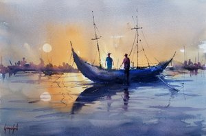 Golden Hour -veneilijät tekijältä Giorgio Gosti