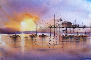 Golden Hour -kalastuslaituri tekijältä Giorgio Gosti