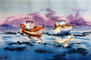 Low Tide Boatsin pohdintoja tekijältä Giorgio Gosti