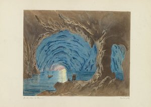 Sininen luola Caprilla Cave Blue de Capri! (otsikko esineessä)