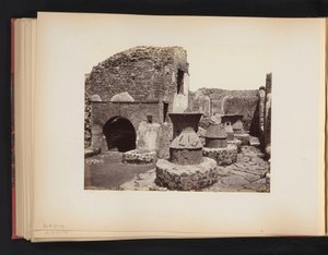 Leipomon rauniot Pompejissa Casa di fornai Pompei (otsikko esineessä)