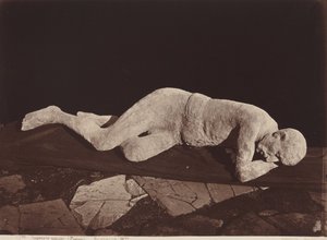 Ihmisen jalanjäljet, Pompeiji (Ihmisen näyttelijä, Pompei) tekijältä Giorgio Sommer