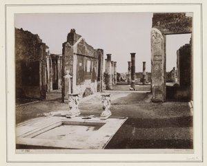 Casa di Cornelia Ruffon rauniot Pompeijissa tekijältä Giorgio Sommer
