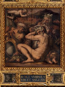 Borgo San Sepolcron ja Anghiarin allegoria tekijältä Giorgio Vasari