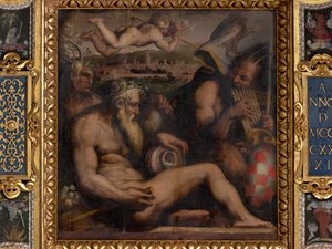 Pistoian allegoria tekijältä Giorgio Vasari