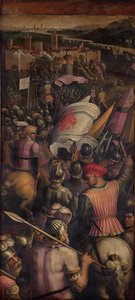 Cascinan vangitseminen, 1563-1565 tekijältä Giorgio Vasari