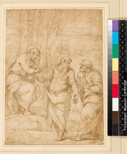 Kristus nimesi Pietarin seuraajakseen, 1500-1599 tekijältä Giorgio Vasari