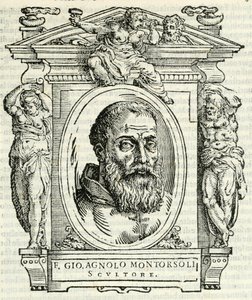 Giovanni Angelo Montorsolin muotokuva, Vasari 1568 tekijältä Giorgio Vasari