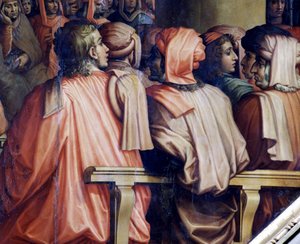 Antonio Giacominin rukous Pisan taistelun puolesta tekijältä Giorgio Vasari