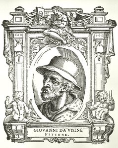 Giovanni da Udinen muotokuva tekijältä Giorgio Vasari