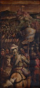 Monasteron linnoituksen valtaus, 1563-1565 tekijältä Giorgio Vasari