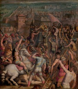 Milanon valloitus 1555-1562 tekijältä Giorgio Vasari