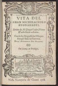 Suuren Michelagnolo Buonarrotin elämä tekijältä Giorgio Vasari