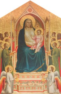 Pyhäinpäivä Madonna kruunattuna tekijältä Giotto