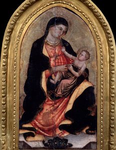 Neitsyt ja lapsi, 1200-luvun lopulla tai 1300-luvulla tekijältä Giotto di Bondone