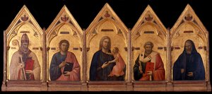 Badia Polyptych, noin 1301-1302 tekijältä Giotto di Bondone