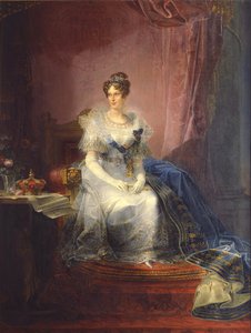 Itävallan Marie-Louisen muotokuva 1791-1847, Parman herttuatar, 1837-1839