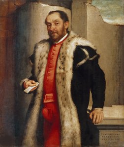 Antonio Navageron muotokuva, 1565. tekijältä Giovan Battista Moroni