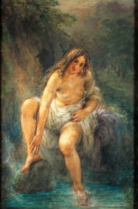 Giovanni Carnovalin uimari, joka tunnetaan nimellä The Piccio (1804-1873)