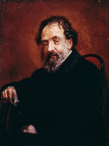 Taidemaalari Enrico Carlo Augusto Scurin muotokuva (Bergamo